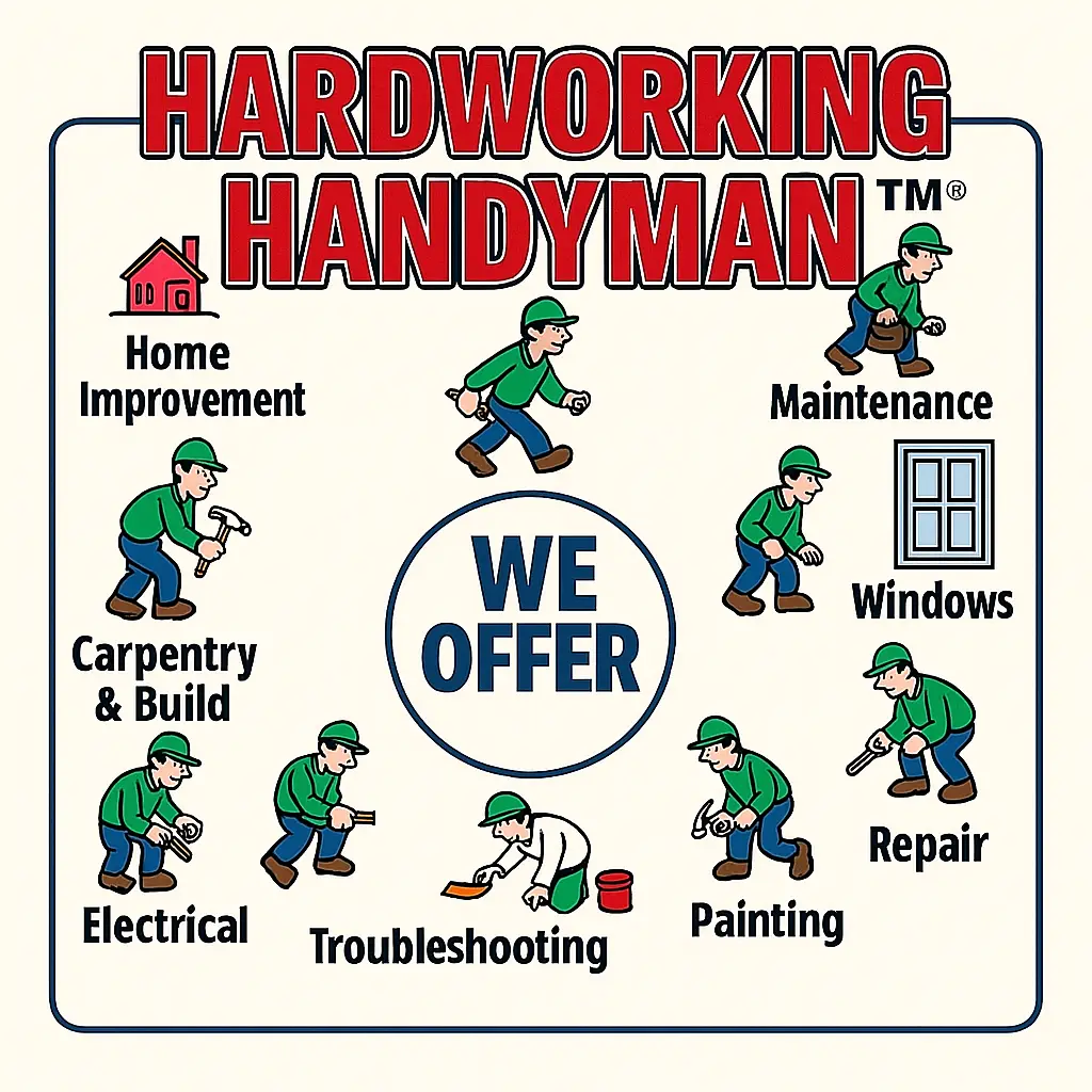 Huntington Beach Handyman postcard