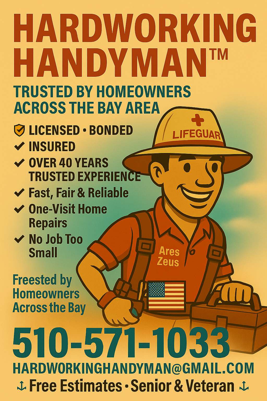 Hardworking Handyman serving Utah homeowners and rentals