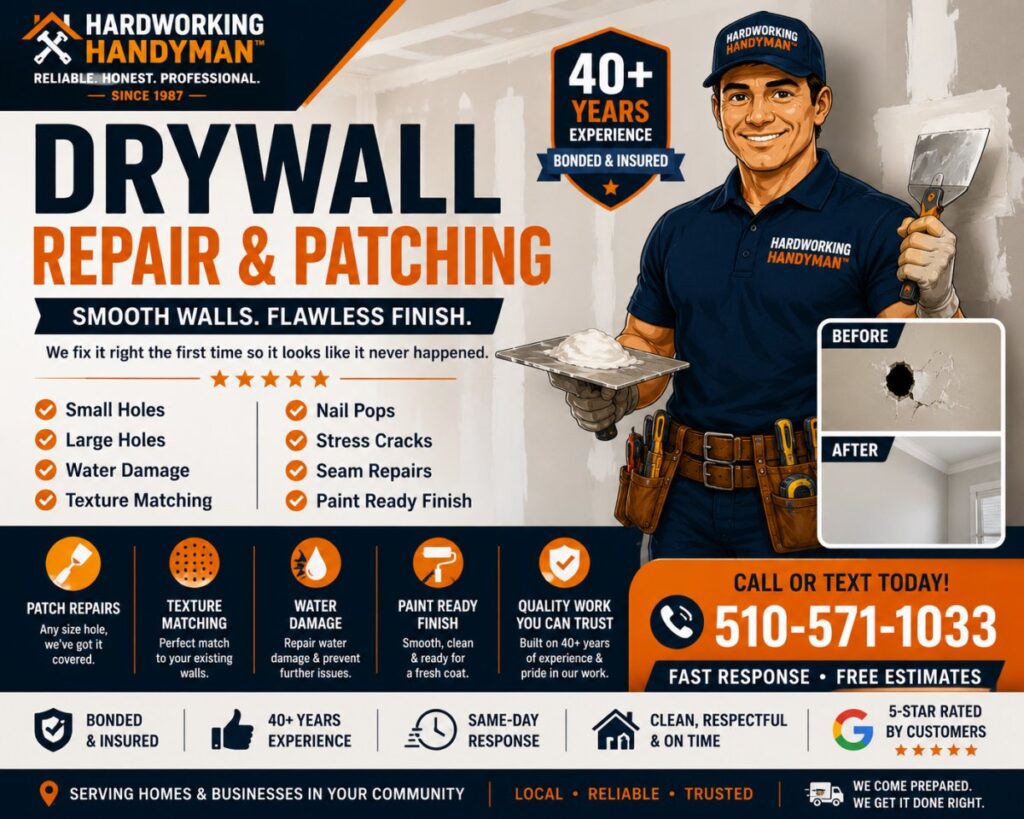 Drywall Repair in San Gabriel Valley: Common Problems and Solutions