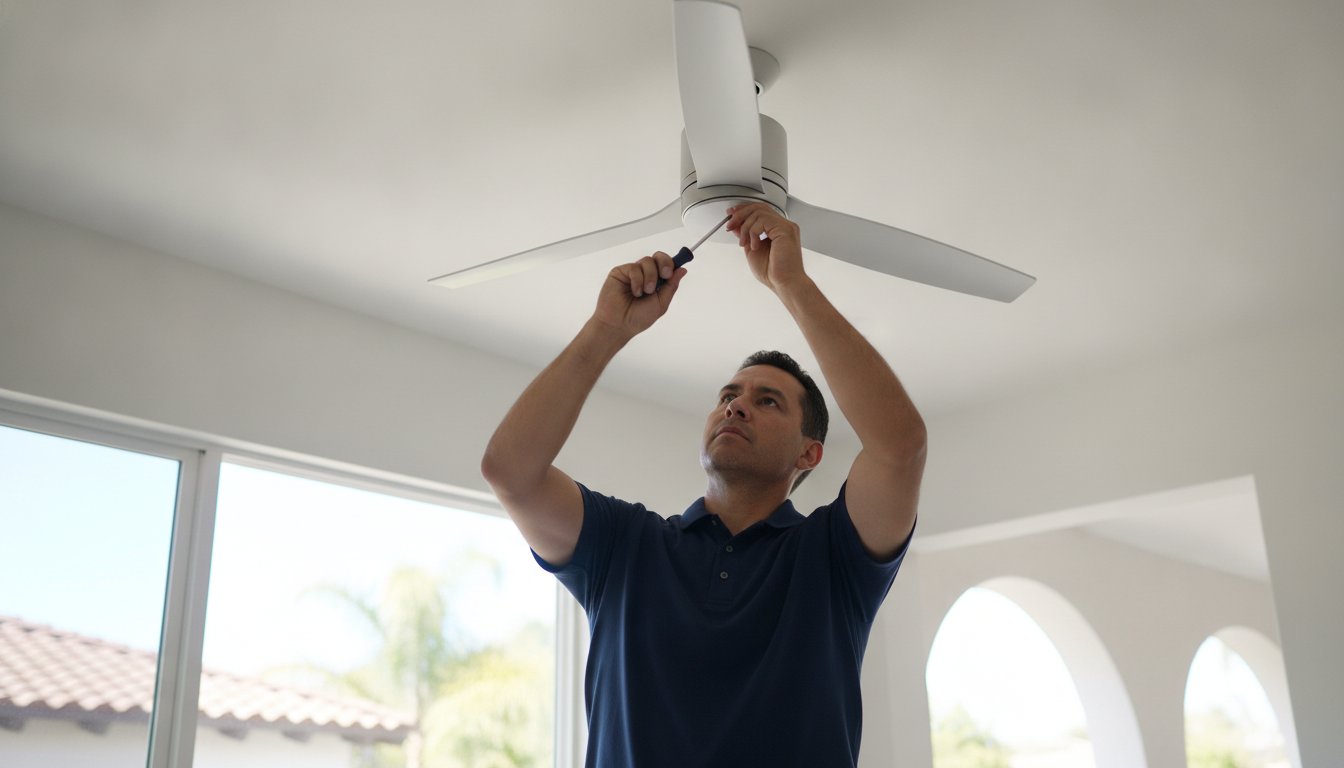 Ceiling Fan Replacement in Arcadia: Your Professional Installation Checklist