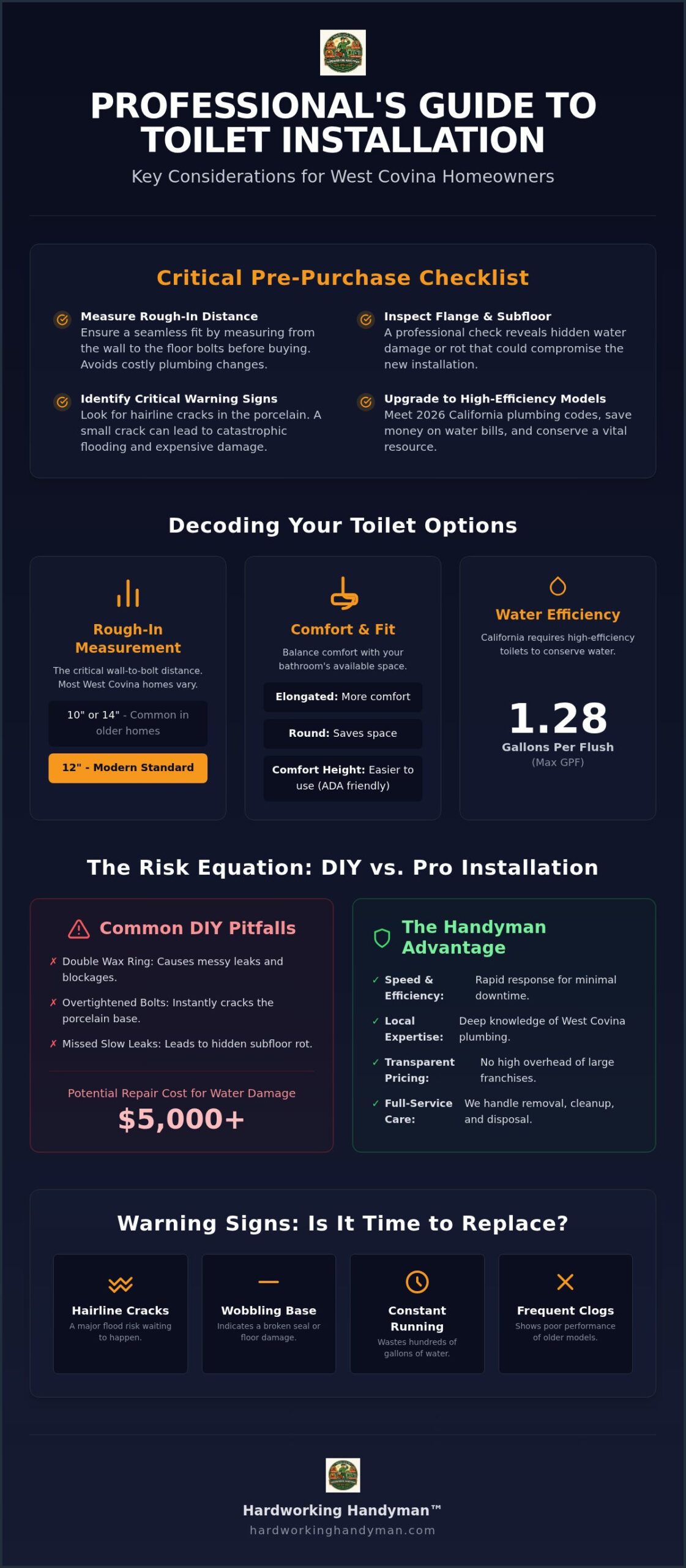 West Covina Toilet Installation: 2026 Local Guide