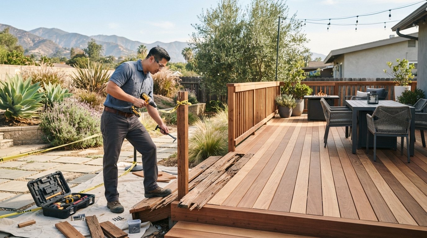 Expert Deck Repair Service in Pasadena: Restore Your Outdoor Living Space